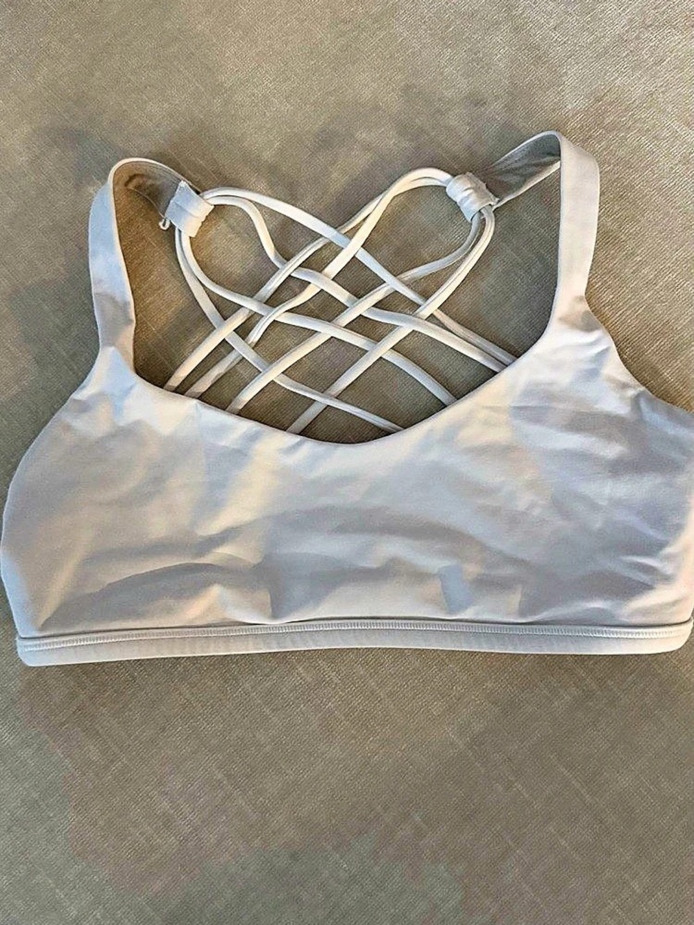 Lululemon Free to Be Bra - Wild Gray Sports Bra